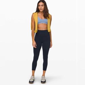 True Navy Align Crop 23”